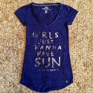 Victoria’s Secret Girls Just Wanna Have Sun tee